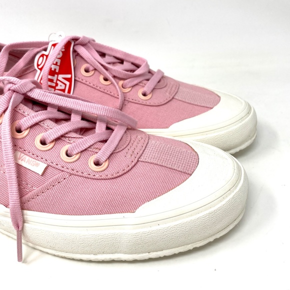💖MEGA SALE💖VANS Evader Powder Pink Women's Low Top Canvas  Skate  VN0A3WLWTKT - Picture 6 of 8